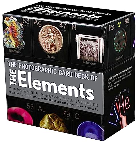 Beispielbild fr Photographic Card Deck Of The Elements: With Big Beautiful Photographs of All 118 Elements in the Periodic Table zum Verkauf von WorldofBooks