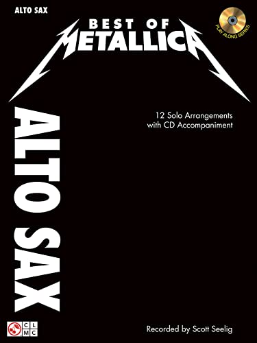 Imagen de archivo de Best of Metallica for Alto Sax: 12 Solo Arrangements with CD Accompaniment a la venta por Ergodebooks