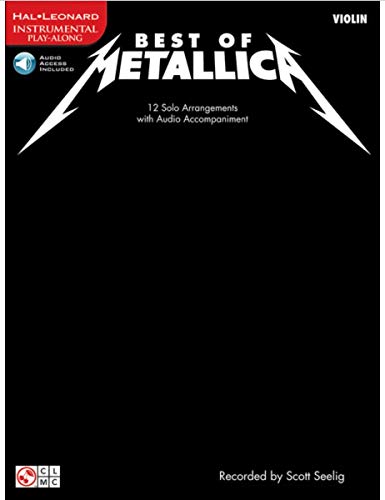 Best of Metallica for Violin: 12 Solo Arrangements Book/Online Audio (9781603781213) by [???]