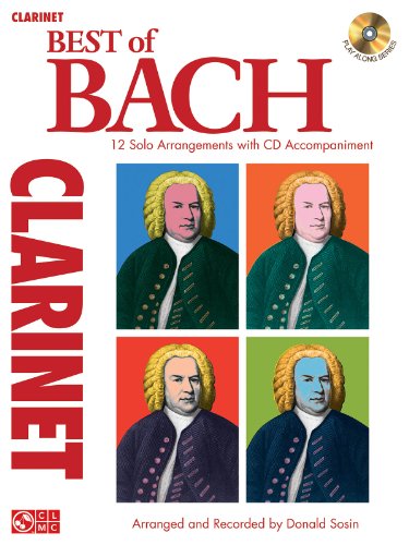 Imagen de archivo de Best of Bach: 12 Solo Arrangements with CD Accompaniment a la venta por HPB-Emerald