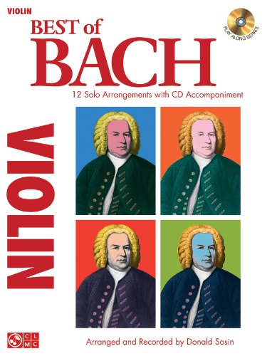 9781603781428: Best of bach for violin violon +cd: Best Of - Violin