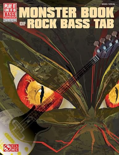 9781603782074: Monster Book of Rock Bass Tab (Play It Like It Is Bass)