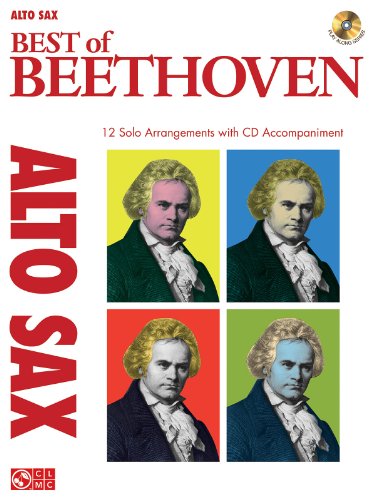 9781603782685: Best of beethoven - alto saxophone saxophone +cd: Instrumental Play-Along
