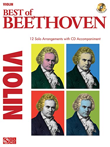 9781603782722: Best of beethoven - violin violon +cd: Instrumental Play-Along (Play Along (Cherry Lane Music))