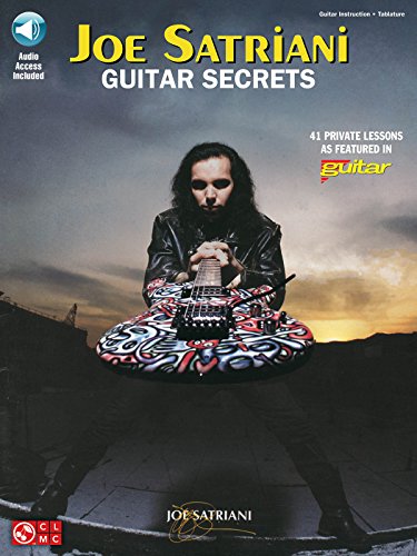 9781603783583: Joe satriani - guitar secrets guitare +enregistrements online: 41 Private Lessons As Featured in Guitar