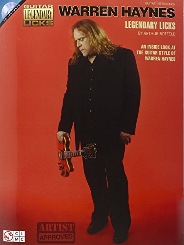 9781603783774: Warren haynes legendary licks +cd (Guitar Legendary Licks)