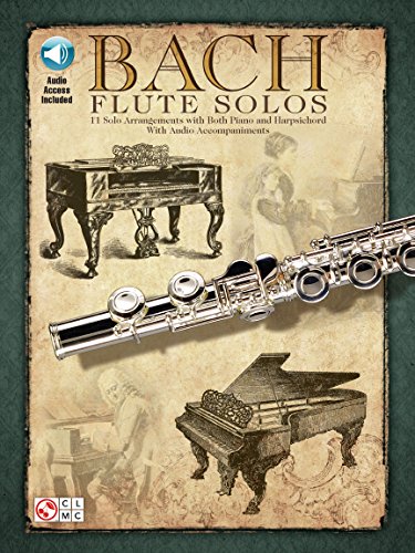 Imagen de archivo de Bach Flute Solos (Play-along) a la venta por Patrico Books