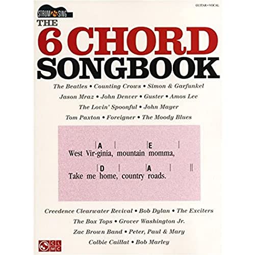 Imagen de archivo de The 6 Chord Songbook - Strum And Sing: Strum & Sing Series a la venta por WorldofBooks