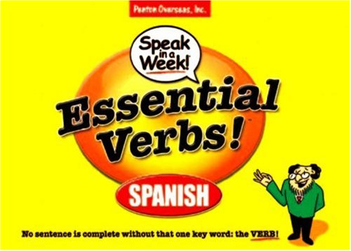 Beispielbild fr Essential Verbs! Spanish (Speak in a Week) (English and Spanish Edition) zum Verkauf von Once Upon A Time Books