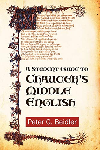 9781603811026: A Student Guide to Chaucer's Middle English