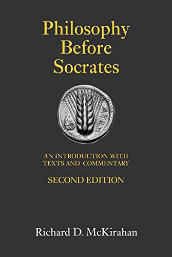Imagen de archivo de Philosophy Before Socrates: An Introduction with Texts and Commentary a la venta por Dunaway Books