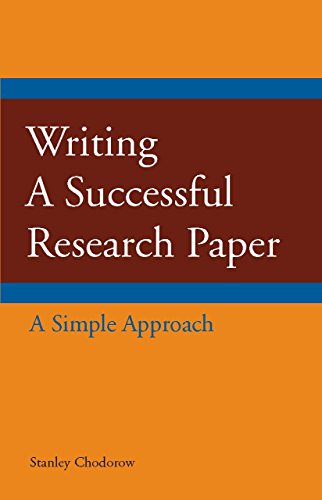 Beispielbild fr Writing a Successful Research Paper: A Simple Approach (Hackett Student Handbooks) zum Verkauf von Gulf Coast Books