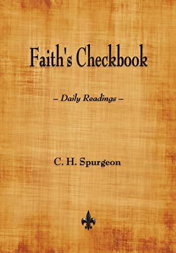 Beispielbild fr Faith's Checkbook zum Verkauf von Books From California