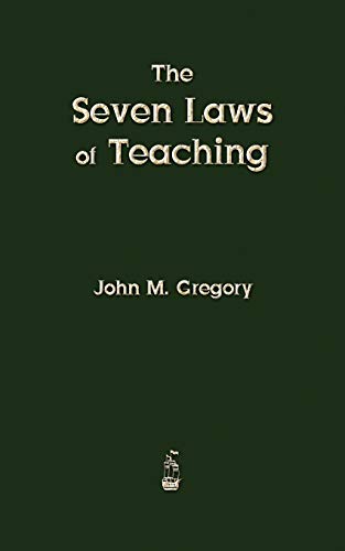 Imagen de archivo de The Seven Laws of Teaching a la venta por Wonder Book