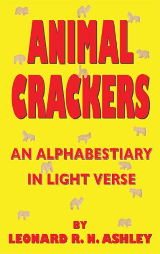 Beispielbild fr Animal Crackers : An Alphabestiary in Light Verse zum Verkauf von Better World Books