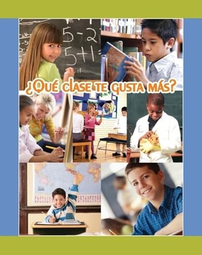 9781603964142: Que clase te gusta mas?/What Do You Like Best at School? (Facil De Leer/ Easy Readers) (Spanish Edition) (Facil de Leer: Level D)