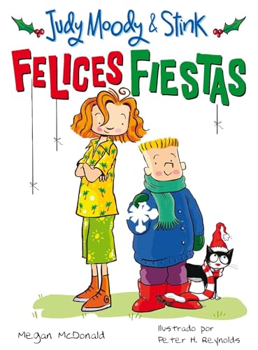 Stock image for Judy Moody Stink: Felices fiestas! / Judy Moody Stink: The Holy Jolliday (Spanish Edition) for sale by Books-FYI, Inc.