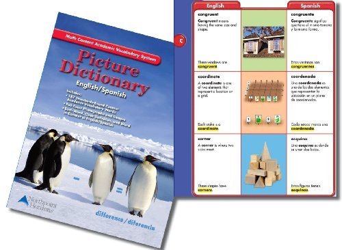 Imagen de archivo de Picture Dictionary English/Spanish: Grades K-5, Math Content Academic Vocabulary System (2010-05-04) a la venta por HPB-Emerald