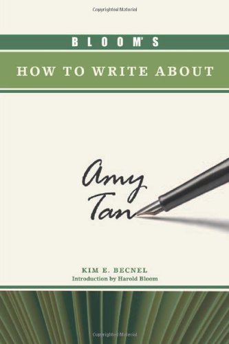 Stock image for Bloom's How to Write about Amy Tan for sale by Better World Books