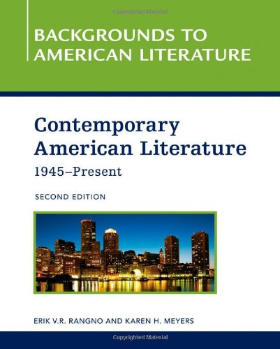 Stock image for Contemporary American Literature, 1945-Present (Backgrounds to American Literature) for sale by HPB-Ruby