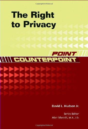 Beispielbild fr The Right to Privacy zum Verkauf von Better World Books