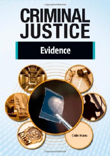 Stock image for Evidence (Criminal Justice) for sale by Ergodebooks