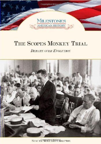 Stock image for The Scopes Monkey Trial Debate Over Evolution (Milestones in American History) for sale by More Than Words