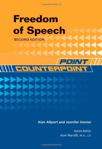 Imagen de archivo de Freedom of Speech (Point/Counterpoint (Chelsea Hardcover)) a la venta por More Than Words