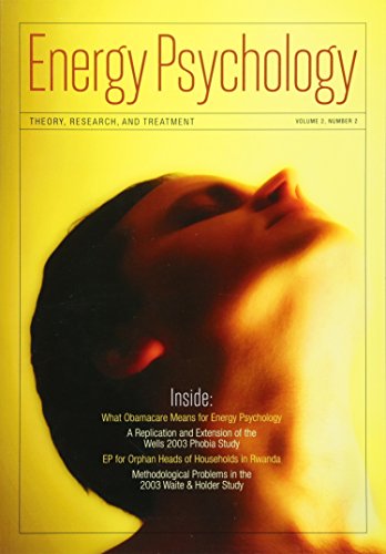 Stock image for Energy Psychology Journal, 22 for sale by PBShop.store US