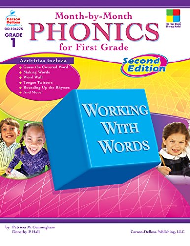 9781604180718: Month-By-Month Phonics for First Grade