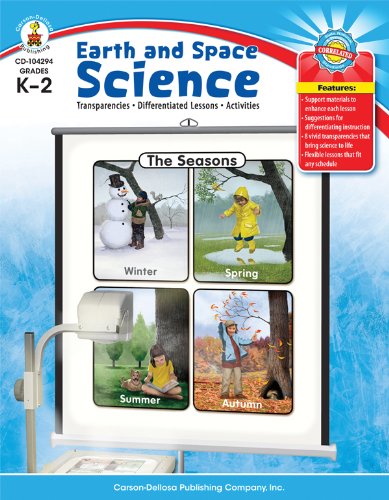 9781604181531: Earth and Space Science, Grades K - 2: Transparencies, Differentiated Lessons, Activities