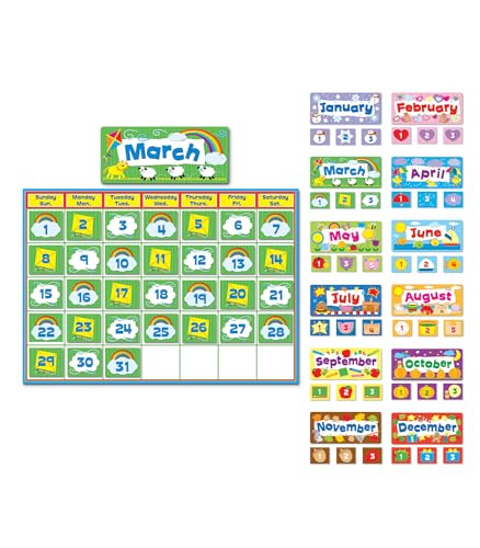 

Complete Calendar Kit Bulletin Board Set