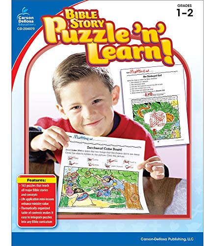 9781604182736: Bible Story Puzzle 'n' Learn!