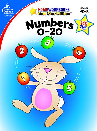 Stock image for Numbers 0-20, Grades PK - K (Home Workbooks) for sale by Orion Tech