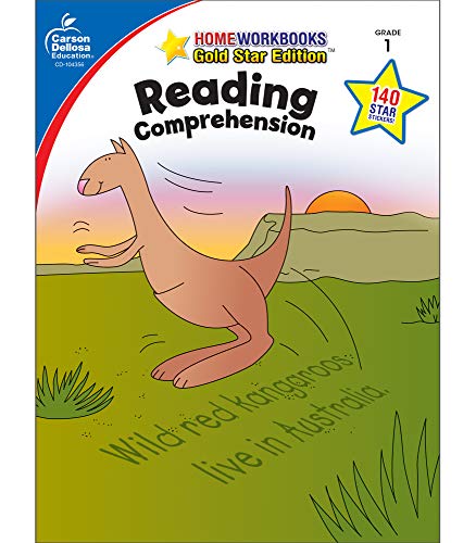 Beispielbild fr Carson Dellosa | Reading Comprehension Workbook | 1st Grade, 60pgs (Home Workbooks) zum Verkauf von BooksRun