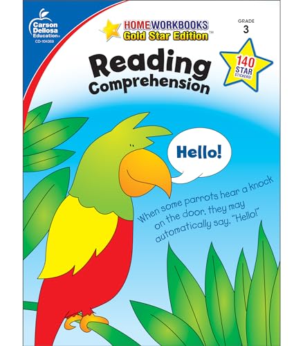9781604188004: Reading Comprehension, Grade 3: Gold Star Edition: Gold Star Edition Volume 16 (Home Workbooks Gold Star Edition, Grade 3)