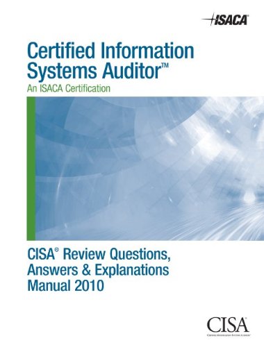 Beispielbild fr CISA Review Questions, Answers & Explanations Manual 2010 zum Verkauf von HPB-Red