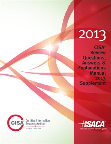 9781604203110: Title: CISA Review Questions Answers Explanations 2013 S