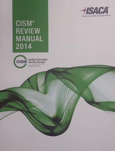 Beispielbild fr CISM Review Questions, Answers and Explanations Ma zum Verkauf von HPB-Red