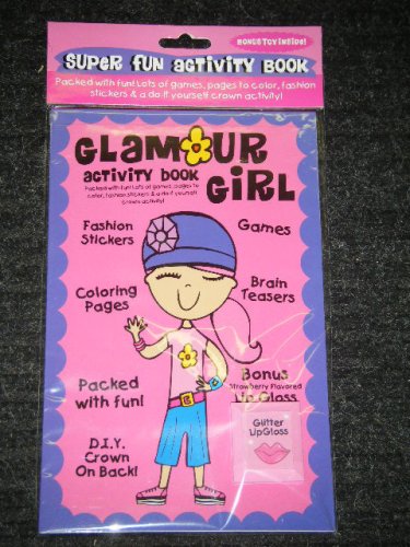 9781604210033: Glamour Girl Activity Book & Glitter Lipgloss