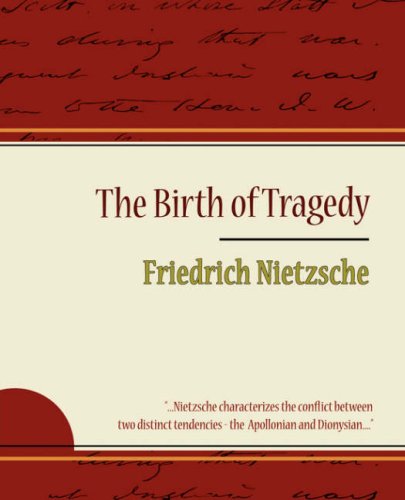 Beispielbild fr Volume 3, The Birth of Tragedy zum Verkauf von HPB-Red