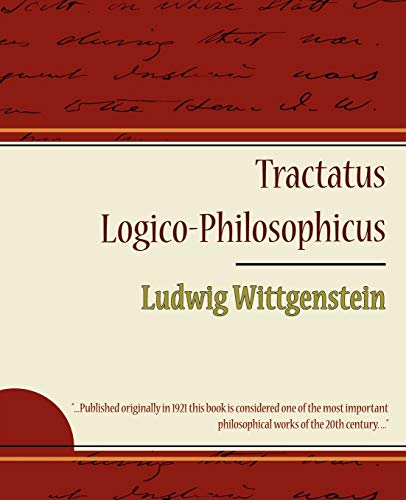 Beispielbild fr Tractatus Logico-Philosophicus - Ludwig Wittgenstein zum Verkauf von HPB-Diamond