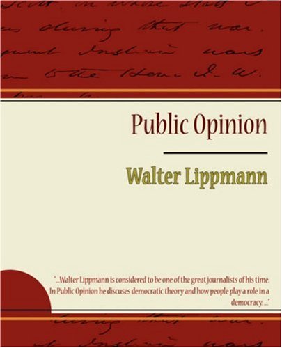 Public Opinion (9781604247244) by Lippmann, Walter