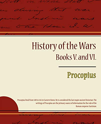 Stock image for Procopius - History of the Wars, Books V. and VI. for sale by Chiron Media