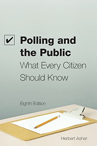 Beispielbild fr Polling and the Public: What Every Citizen Should Know zum Verkauf von BooksRun