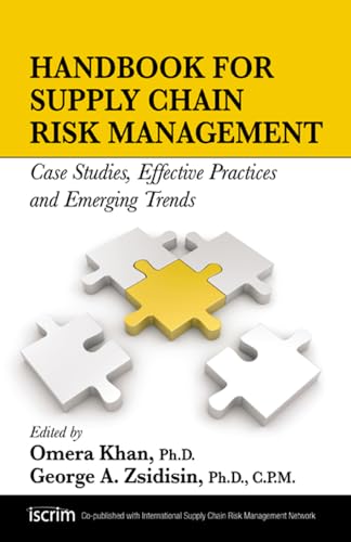 9781604270389: Handbook for Supply Chain Risk Management: Case Studies, Effective Practices and Emerging Trends