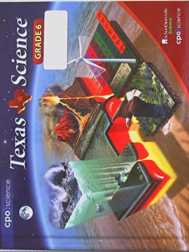 Beispielbild fr Texas Science Grade 6, First Edition, 9781604312553, 1604312556 zum Verkauf von HPB-Red