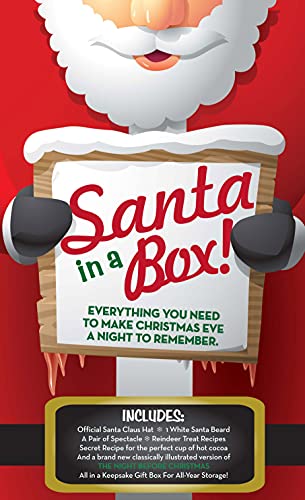 Stock image for Santa Claus in-A-Box Kit : Everything You Need to Dress Like Santa &Make Your Holidays Complete for sale by Better World Books: West