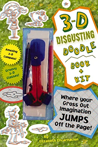 Stock image for 3-D Disgusting Doodles Book & Kit: Where Your Gross-out Imagination Jumps Off the Page! for sale by Bookmonger.Ltd
