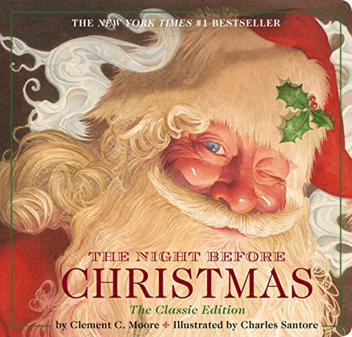 Beispielbild fr Night Before Christmas board book: The Classic Edition zum Verkauf von More Than Words